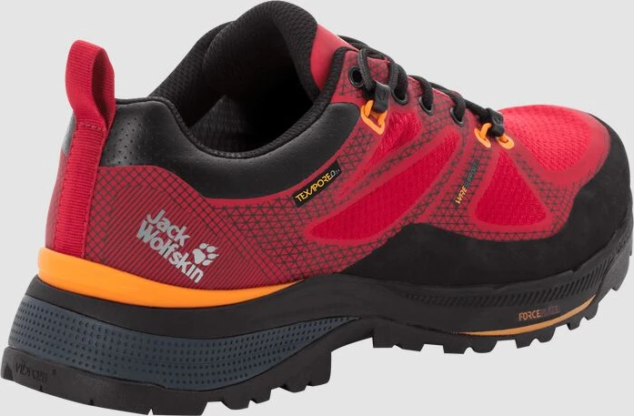 Jack Wolfskin Force Striker Texapore Low rot/orange (Herren)