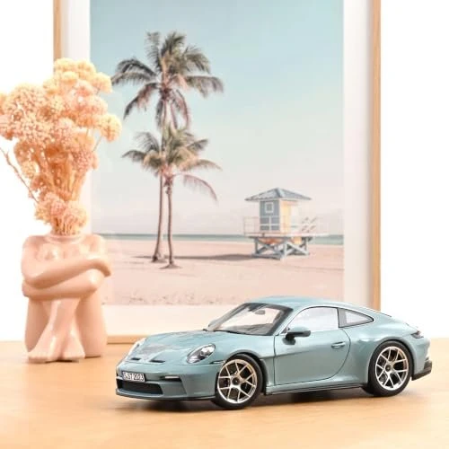 Norev Porsche 911 S/T 2023 Bleu Meissen