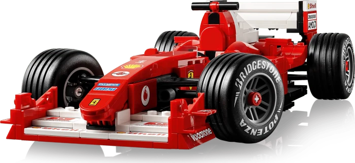 LEGO Icons - Ferrari F2004 und Michael Schumacher