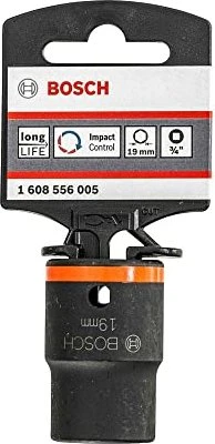 Bosch Professional Impact Control Außensechskant Steckschlüssel 3/4", 19x50mm, 1 Stück