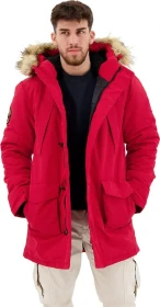 Superdry Everest Mantel hike red (Herren)