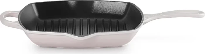 Le Creuset Grillpfanne quadratisch 26x26cm shell pink