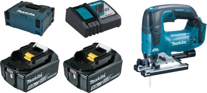 Makita DJV182RTJ Akku-Pendelhubstichsäge inkl. MAKPAC + 2 Akkus 5.0Ah