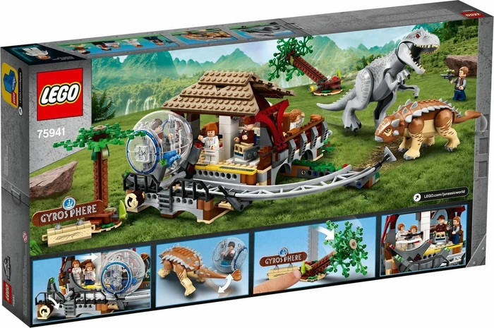 LEGO Jurassic World - Indominus Rex vs. Ankylosaurus