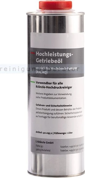 Kränzle Getriebeöl für Hochdruckreiniger, 1l