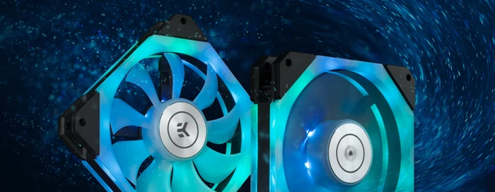 EK Water Blocks EK-Quantum Impulse 120 D-RGB Black, 400-1800rpm, LED-Steuerung, 120mm