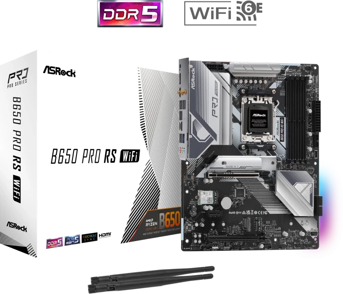 ASRock B650 Pro RS WiFi (AMD AM5)
