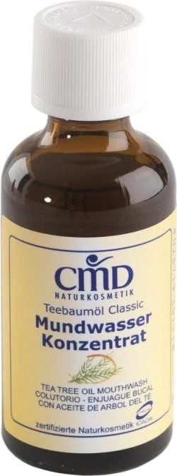 CMD Naturkosmetik Teebaumöl Konzentrat Mundwasser, 50ml