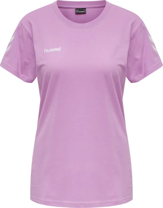 hummel GO Cotton T-Shirt kurzarm orchid