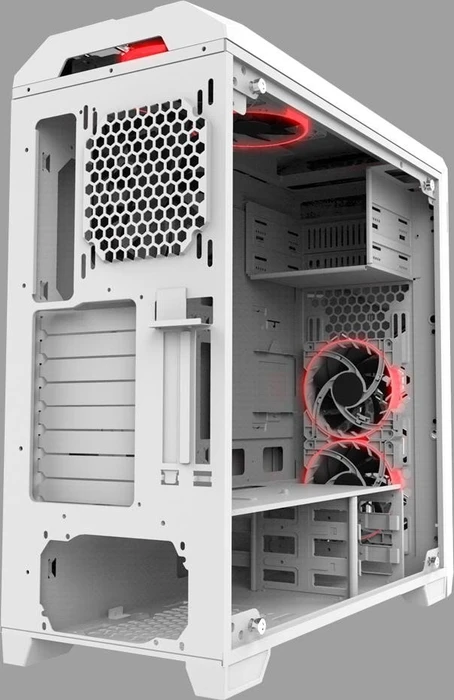 AZZA Storm 6000W weiß, Glasfenster