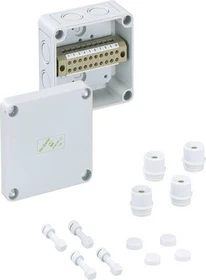 Spelsberg RKKi 4/12-12x4² Reihenklemmengehäuse, mit Schutzart IP54/IP66, Nennquerschnitt 4 mm²