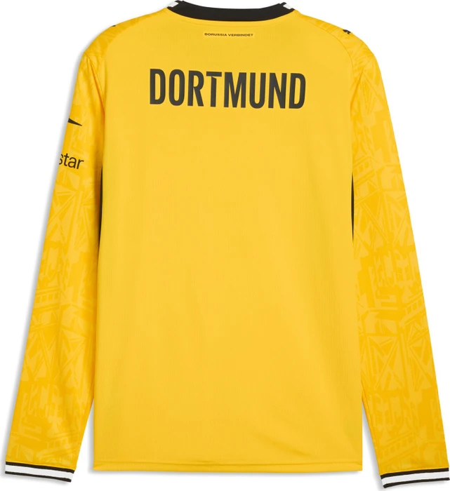Puma BVB Borussia Dortmund 2026/2027 Heimtrikot langarm faster yellow/puma black (Herren)