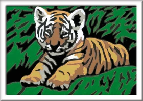 Ravensburger Malen nach Zahlen Süßer Tiger
