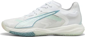 Puma Accelerate Nitro SQD 4 Game On Handballschuhe puma white/baltic sea blue/fresh water (Damen)