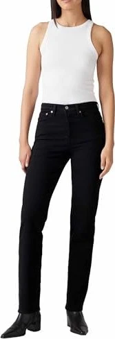 Levi's Wedgie Straight Jeans black heart (Damen)