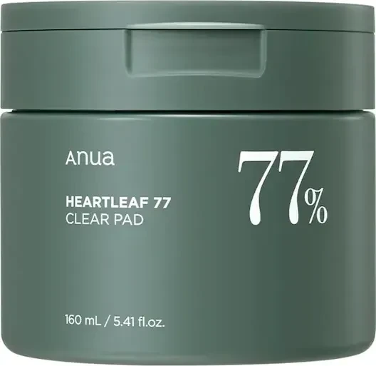 Anua Heartleaf 77% Clear Pad Reinigungspads, 160ml