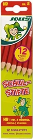 Jolly Schulstift Bleistift HB graphit, Kartonetui, 12er-Pack
