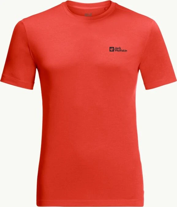 Jack Wolfskin Hiking Funktionsshirt kurzarm strong red (Herren)