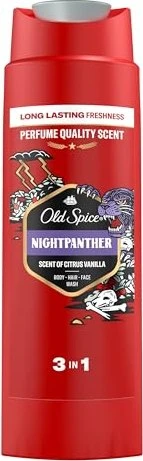 Old Spice Nightpanther 3in1 Duschgel & Shampoo, 400ml