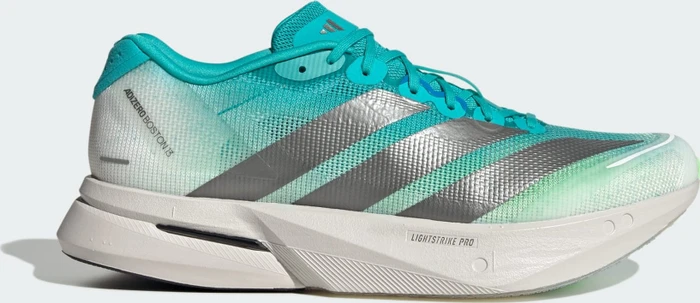adidas Adizero Boston 13 hi-res aqua/iron metallic/grey one (Herren)