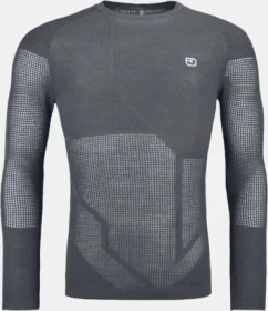 Ortovox Merino Thermovent Funktionsshirt langarm dark grey blend (Herren)