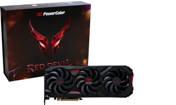 PowerColor Red Devil Radeon RX 9070 XT Limited Edition, 16GB GDDR6, HDMI, 3x DP