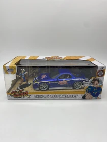 Jada Toys Street Fighter - Chun-Li & 1993 Mazda RX7