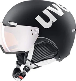 UVEX Hlmt 500 Visor Helm black/white mat