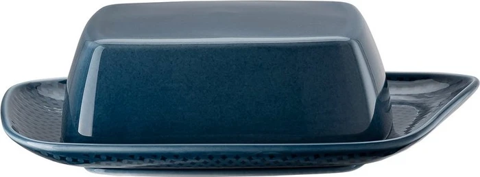 Rosenthal Junto Ocean Blue Porzellan Butterdose 250g