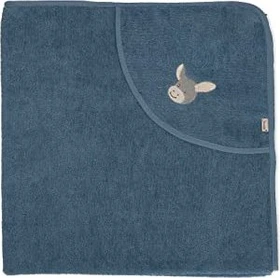 Sterntaler Badetuch Esel Emmi 100x100cm blaugrau