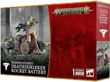 Games Workshop Warhammer Age of Sigmar - Helsmiths of Hashut - Deathshrieker Rocket Battery/Tormentor Bombard