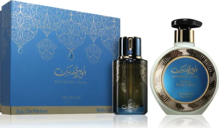 Arabiyat Prestige Blueberry Musk EdP 100ml + Body Lotion 300ml Duftset