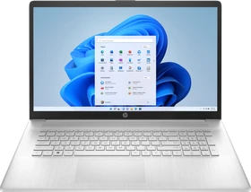 HP Laptop 17-p2166ng, Natural Silver, Ryzen 5 7520U, 16GB RAM, 512GB SSD, DE