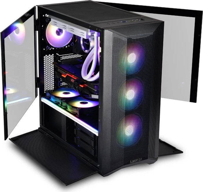Lian Li LANCOOL II Mesh RGB, schwarz, Glasfenster