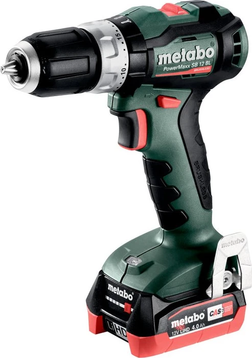 Metabo PowerMaxx SB 12 BL Akku-Schlagbohrschrauber inkl. Koffer + 2 Akkus 4.0Ah