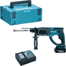 Makita DHR202RT1J Akku-Bohr-/Meißelhammer inkl. MAKPAC + Akku 5.0Ah
