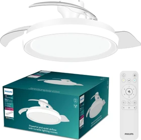 Philips Bliss DC Deckenventilator weißes funkeln