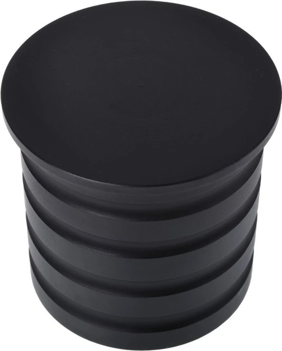 Alphacool Powerbutton Aluminium Body, schwarz