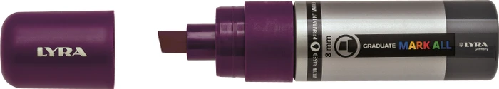 Lyra Graduate Mark All Permanentmarker 8mm violett