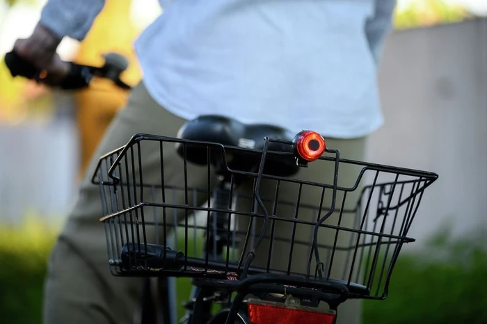 Ansmann Bikelight Rear-LED round 200mAh Rücklicht