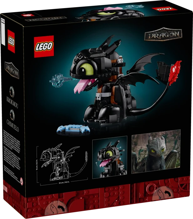 LEGO Icons - Drachenzähmen Leicht Gemacht: Ohnezahn