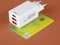 Hama GaN Schnellladegerät, USB-C/USB-A, 1x USB-C + 2x USB-A, 45W, weiß Vorschaubild