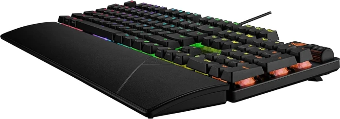 ASUS ROG Strix Scope II, PBT, LEDs RGB, ROG NX SNOW, USB, DE