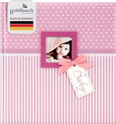 Goldbuch Buch Fotoalbum Babyalbum Sweetheart 30x31 rosa