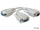 DeLOCK RS-232-Kabel 9-pol-Stecker/2x 9-pol-Buchse 0.17m (65403)