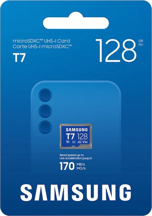 Samsung T7 R170 128GB, UHS-I U3, A2, Class 10