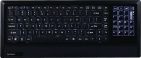 Saitek Eclipse Litetouch Keyboard, USB, DE
