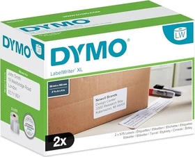 Dymo Etiketten LabelWriter 102, 102x59mm, weiß, 2er-Pack (1150 Etiketten)