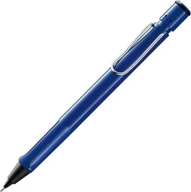 Lamy Safari Druckbleistift F 0.7mm graphit, blau, Radierer