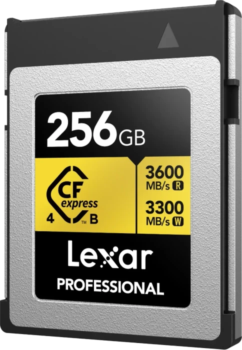 Lexar Professional GOLD R3600/W3300 CFexpress 4.0 Type B 256GB